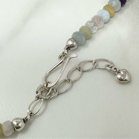 Jay King DTR Desert Rose Trading Multicolor Stone Sterling Silver 925 Necklace - Picture 4 of 7